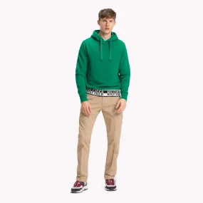 Green Logo Drawstring Hoody | Sweatshirts & Hoodies | Tommy Hilfiger