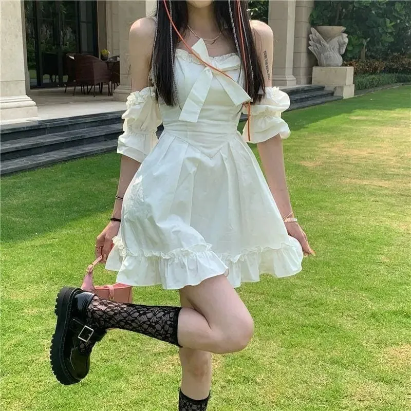 Iris Angelcore Kawaii Princess Mini Dress