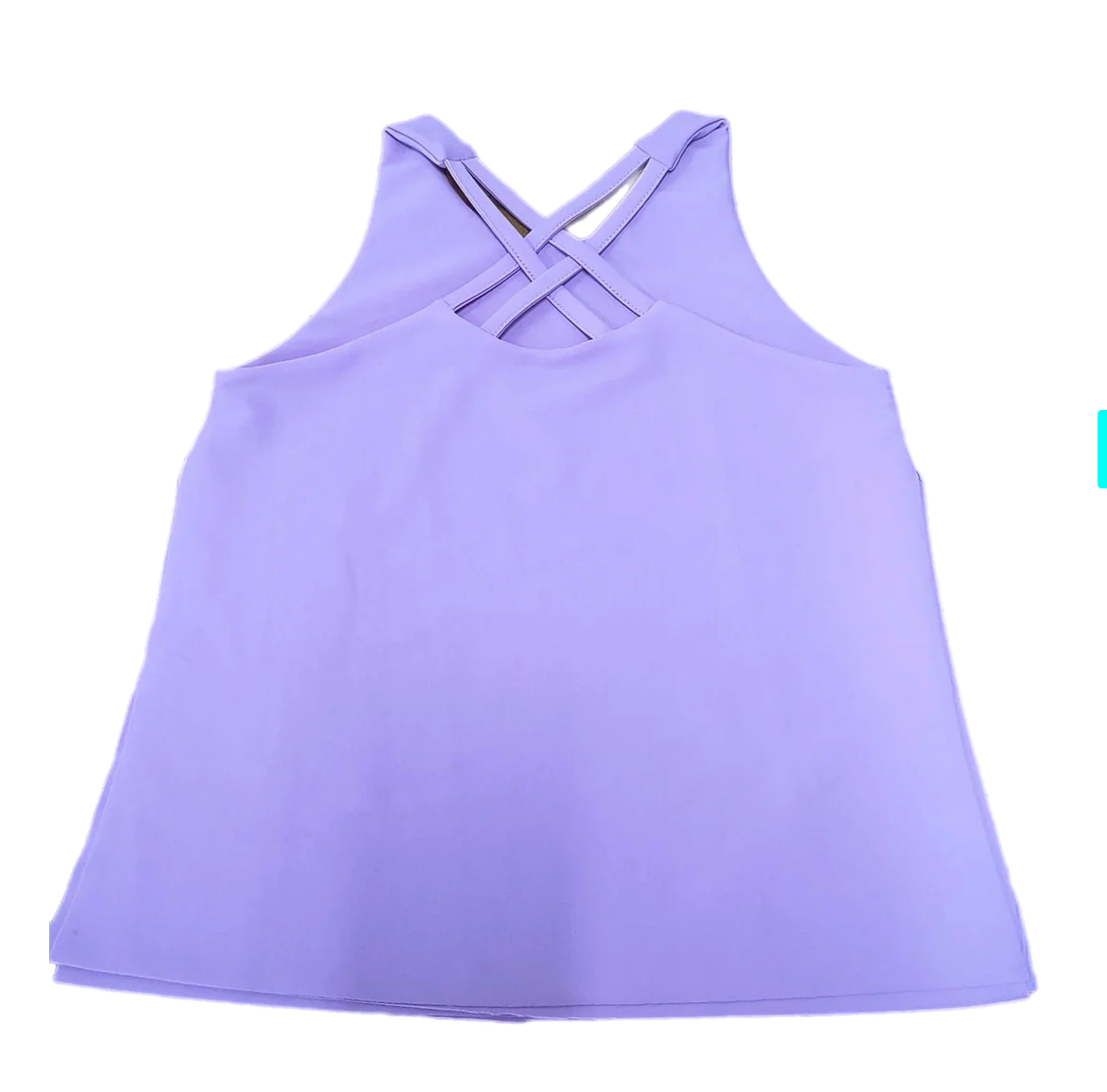 James & Lottie - Cross Back Lavender Athleisure Top