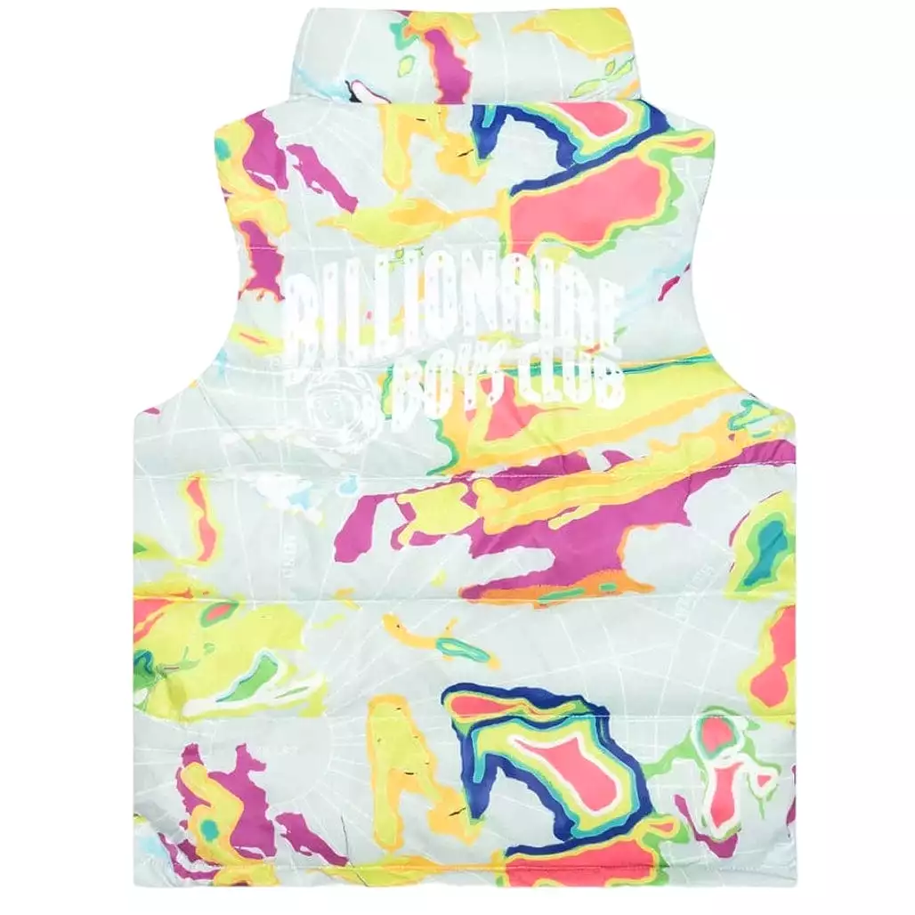 Kids Billionaire Boys Club BB Geo Vest (Pale Blue) 823-8401