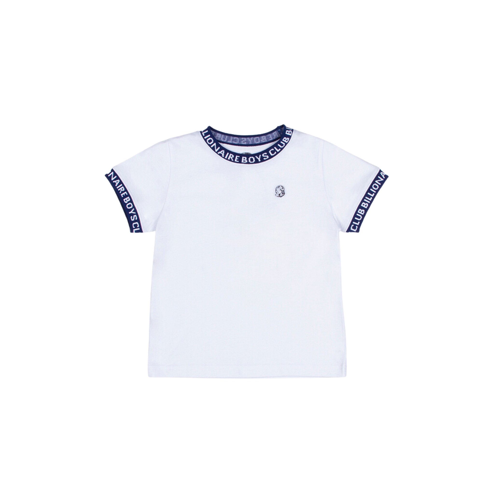 Kids Billionaire Boys Club Signature SS Knit (White)