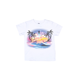 Kids Billionaire Boys Club Waves SS Tee (White)