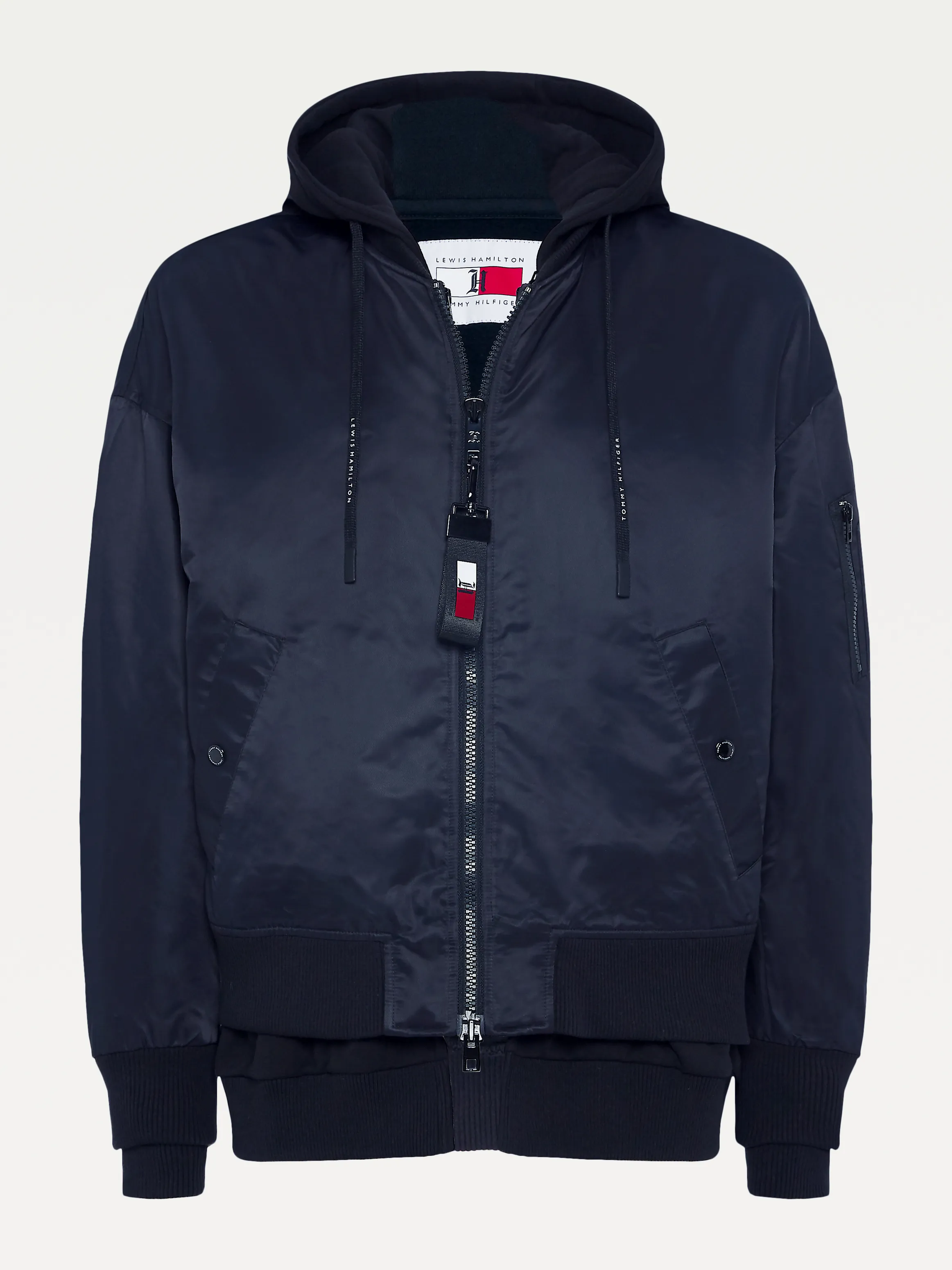 Lewis Hamilton Hoody Bomber Jacket | Coats & Jackets | Tommy Hilfiger