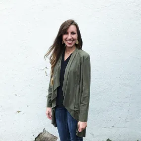 Long Olive Jacket