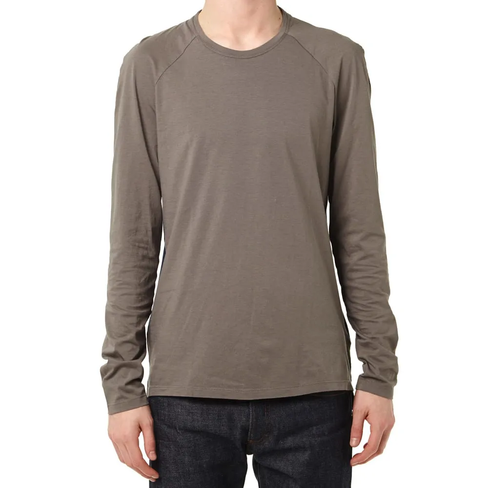 Maison Martin Margiela 10 Long Sleeve Bi-Colour TeeGrey & Royal