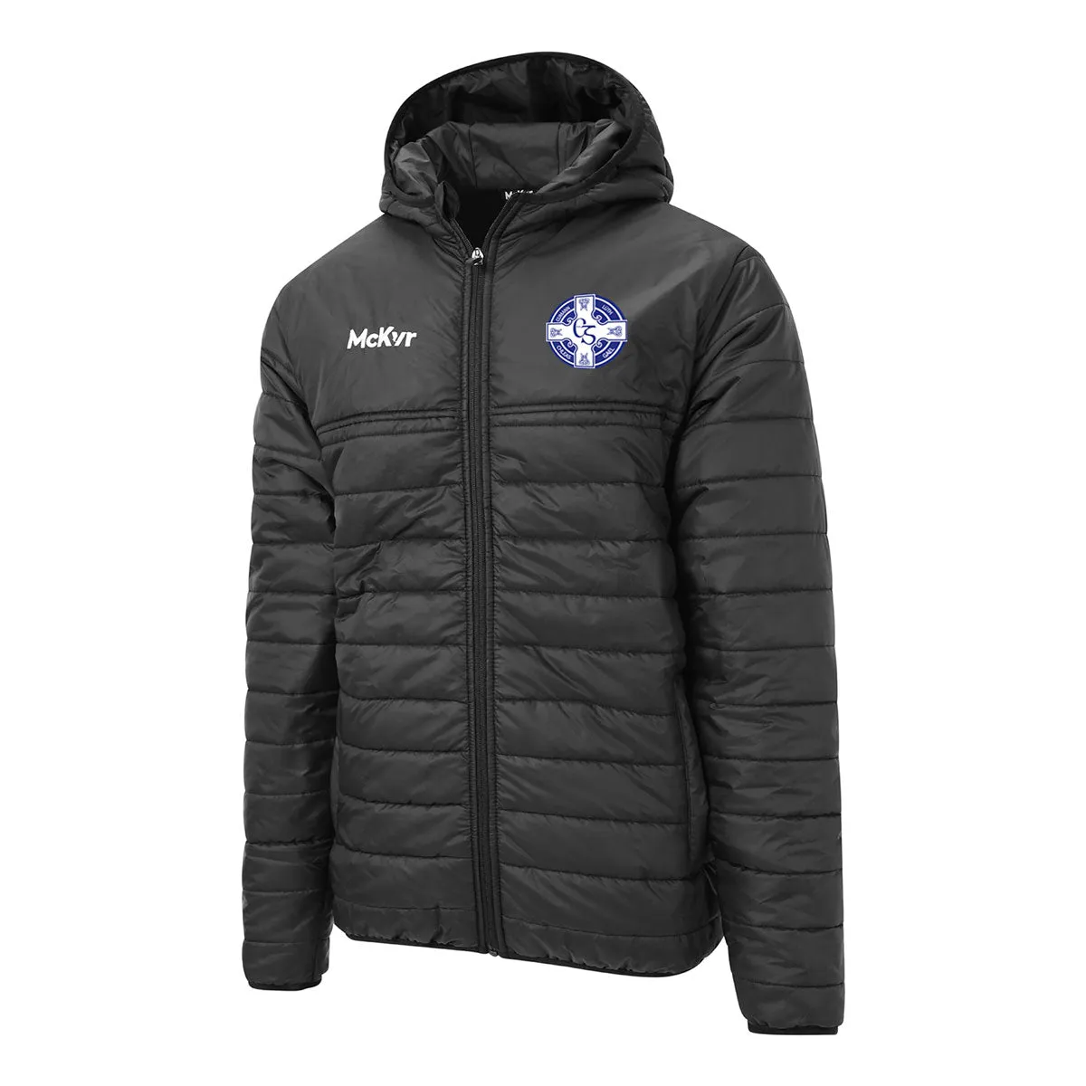 Mc Keever Clan Na Gael CLG Core 22 Puffa Jacket - Youth - Black