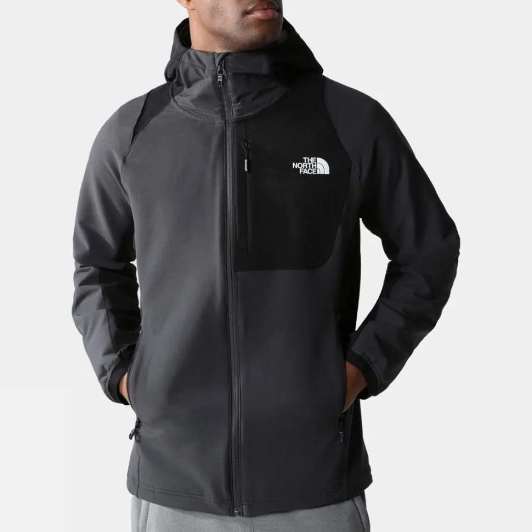 Mens Athletic Outdoor Softshell Hoodie Jacket