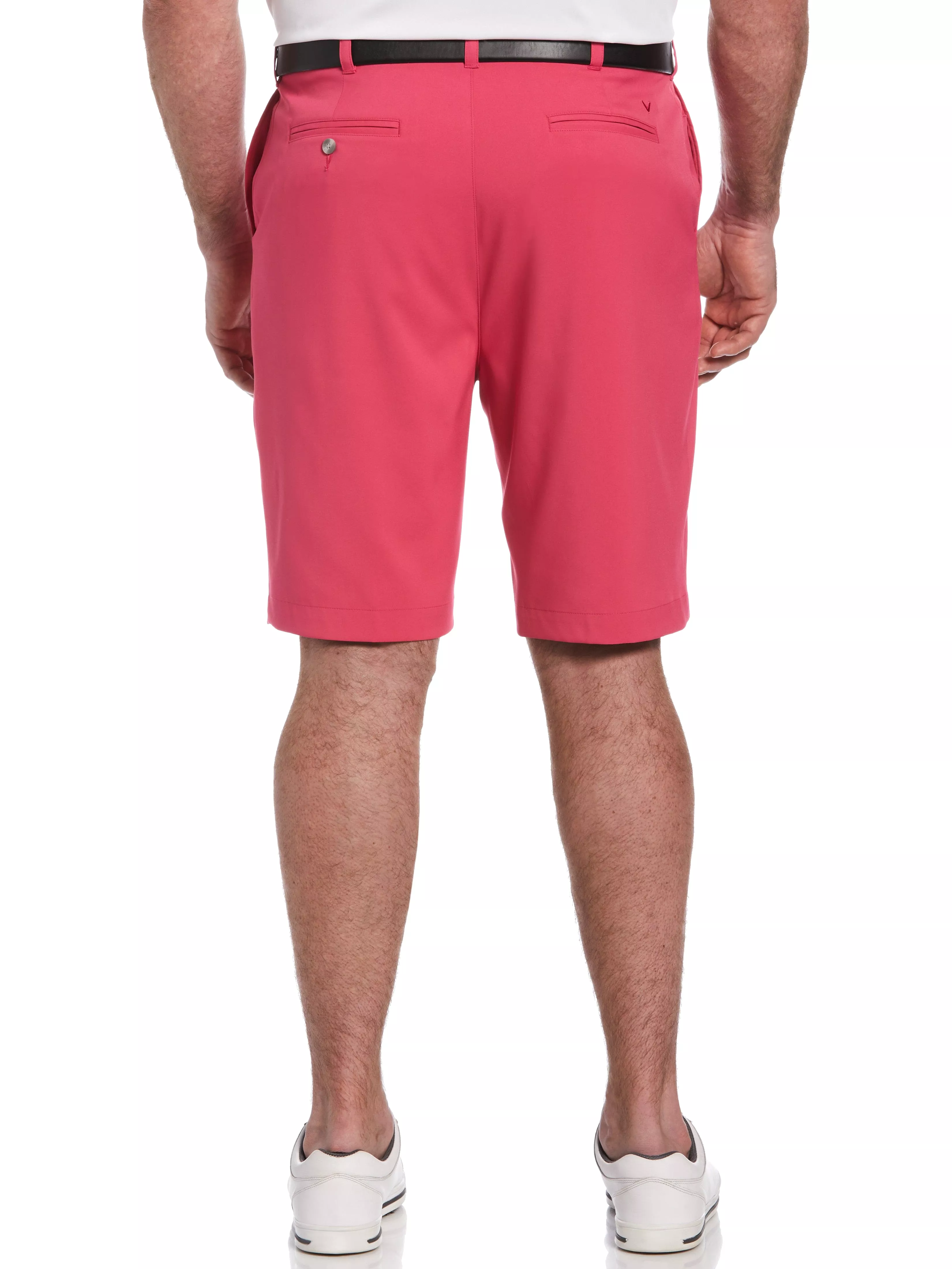 Mens Stretch Solid Short with Active Waistband