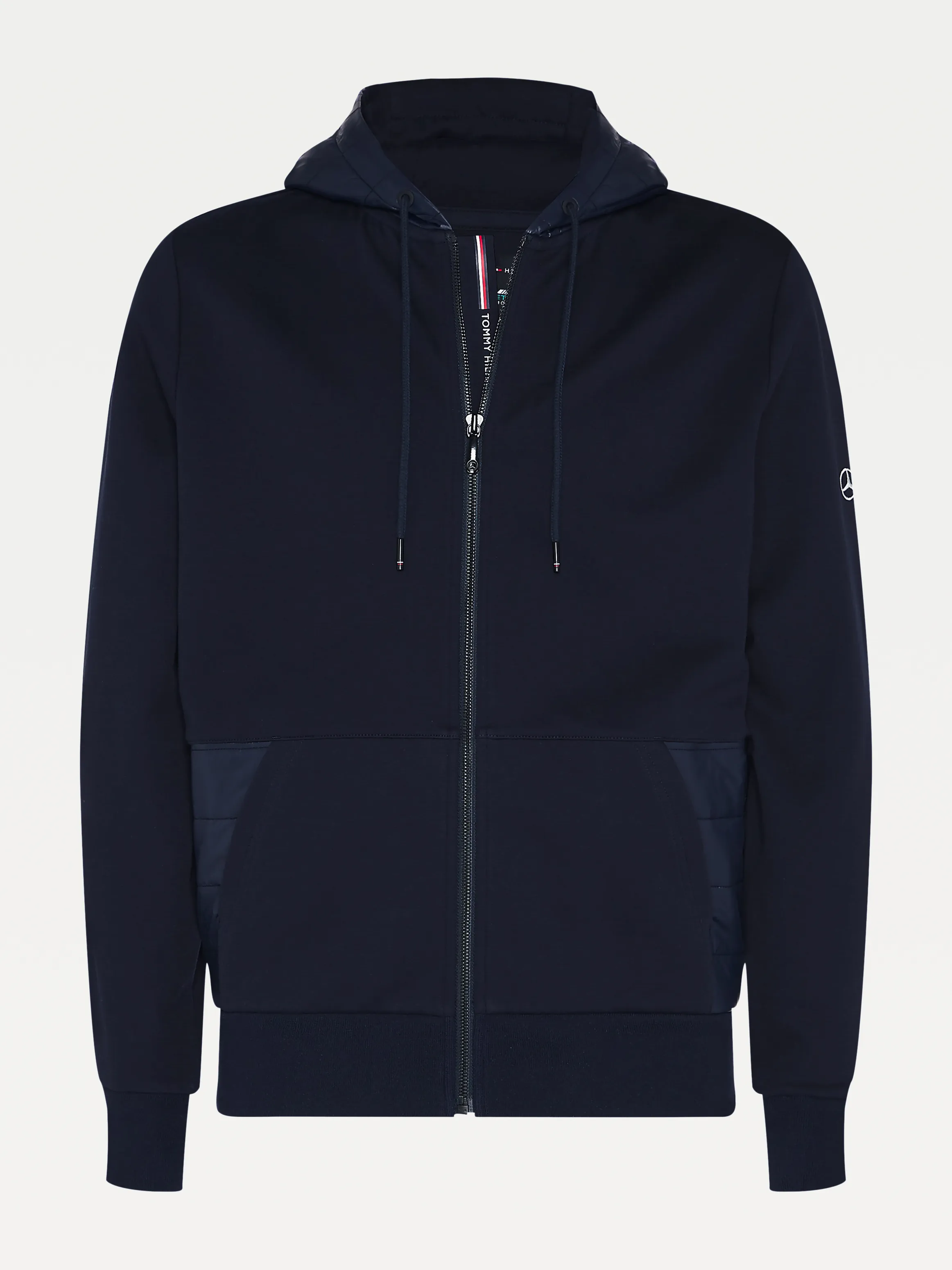 Mercedes-benz Contrast Panel Zip-thru Hoody | Sweatshirts & Hoodies | Tommy Hilfiger