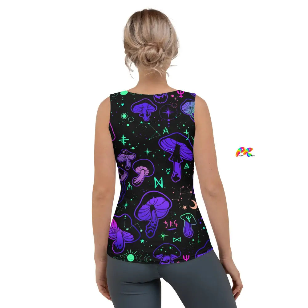 Mushroom Cult Rave Tank Top