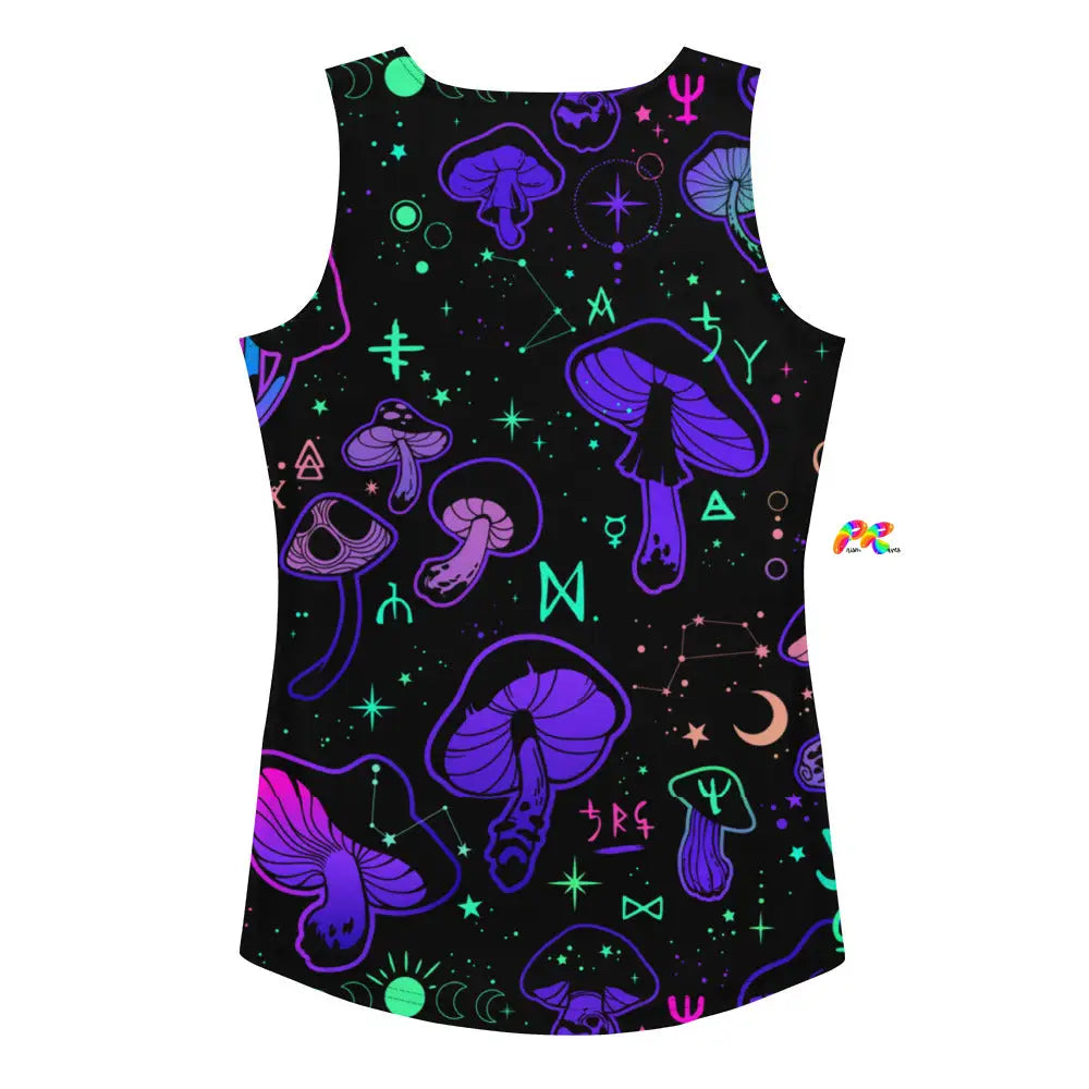 Mushroom Cult Rave Tank Top