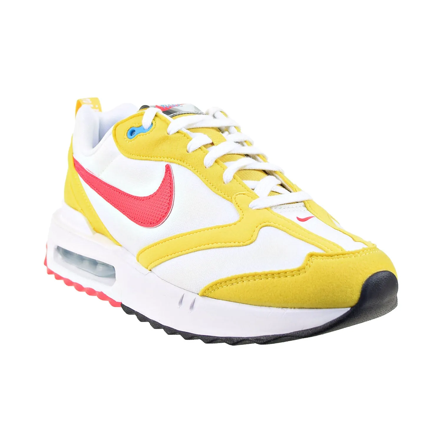 Nike Air Max Dawn Men's Shoes Vivid Sulfur-Siren Red-Summit White