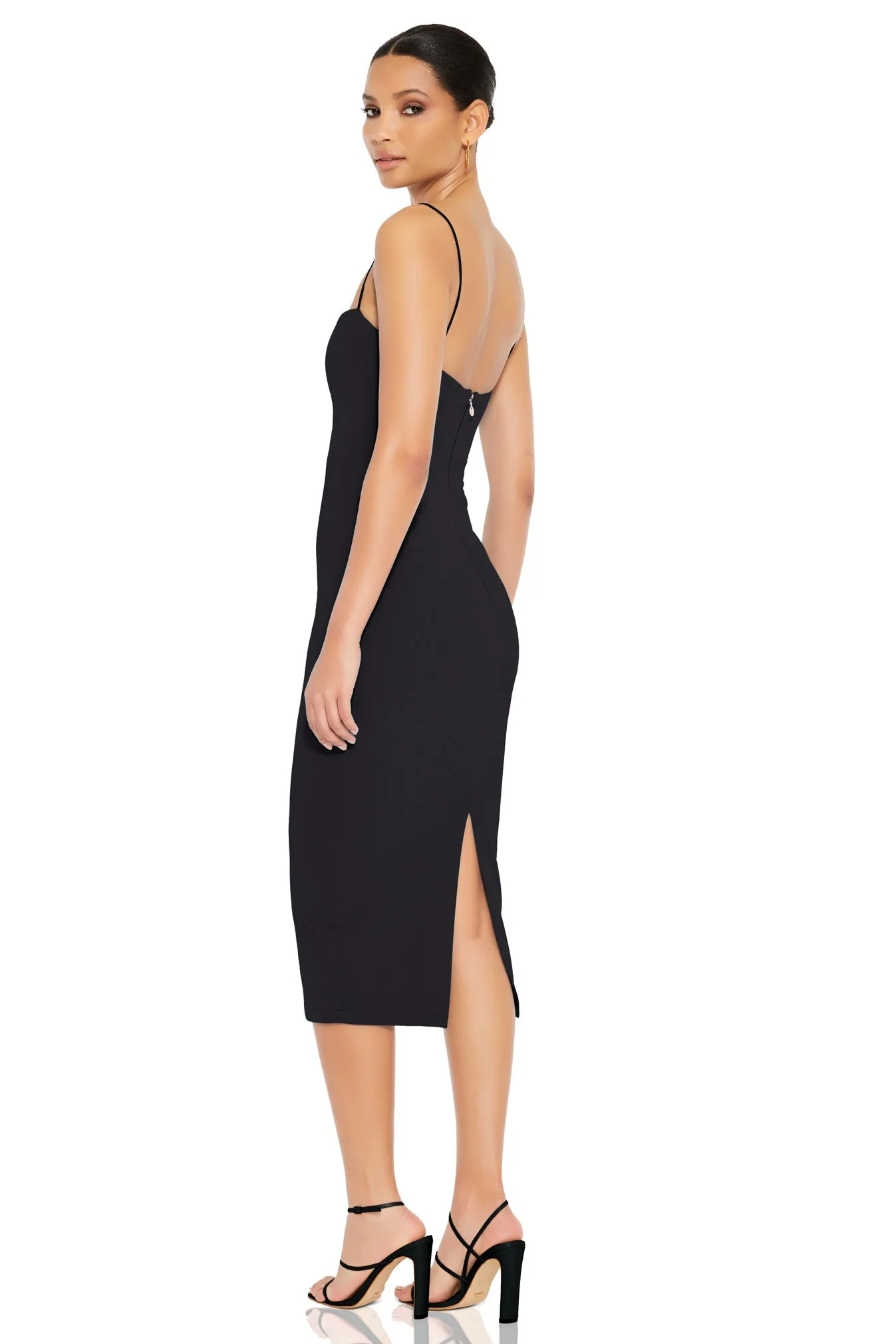 Nookie Muse Midi Dress - Black