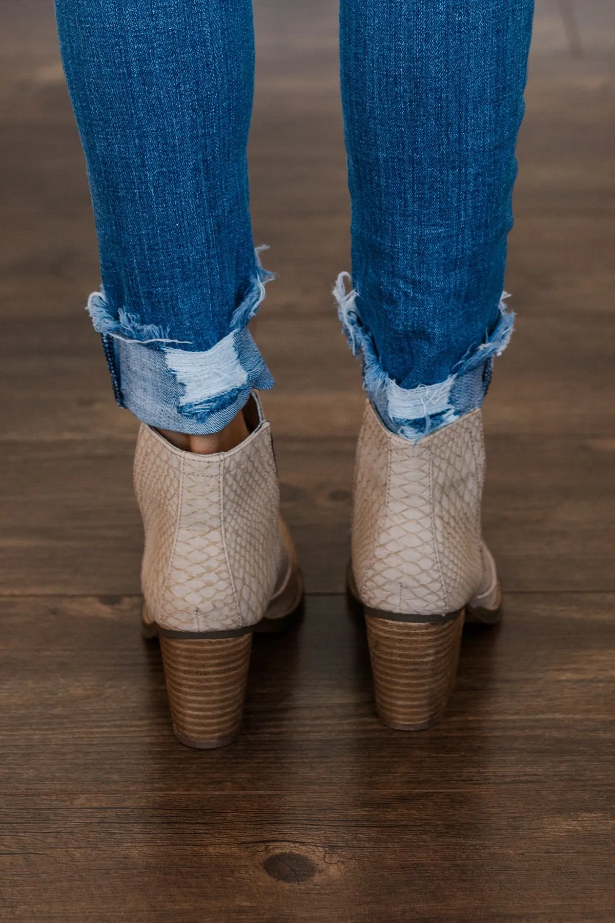 Not Rated Tarim Booties- Blush