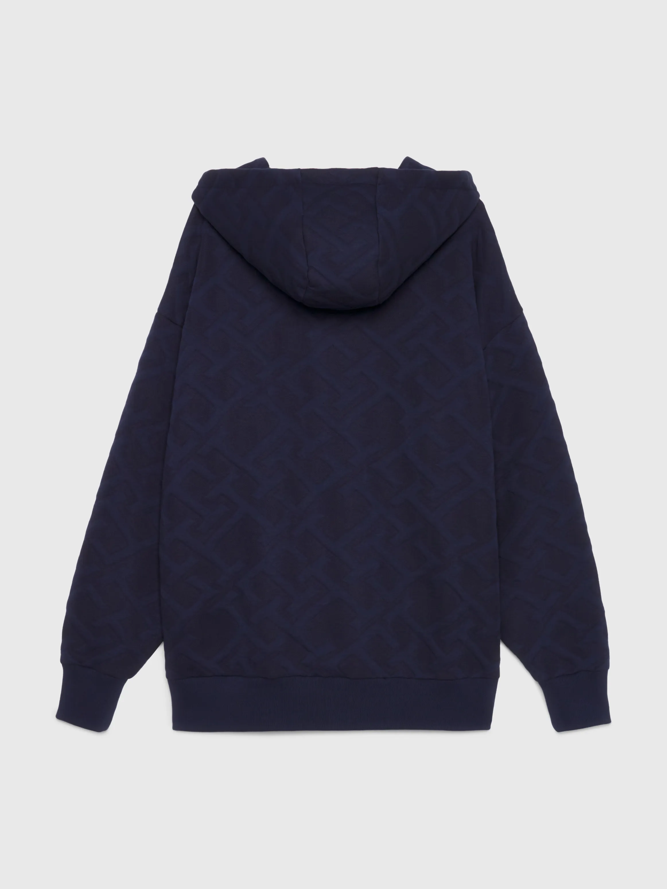 Oversized TH Monogram Embossed Hoody | Sweatshirts & Hoodies | Tommy Hilfiger