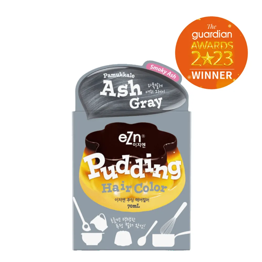 Pamukkale Ash Gray- eZn Pudding Hair Colour