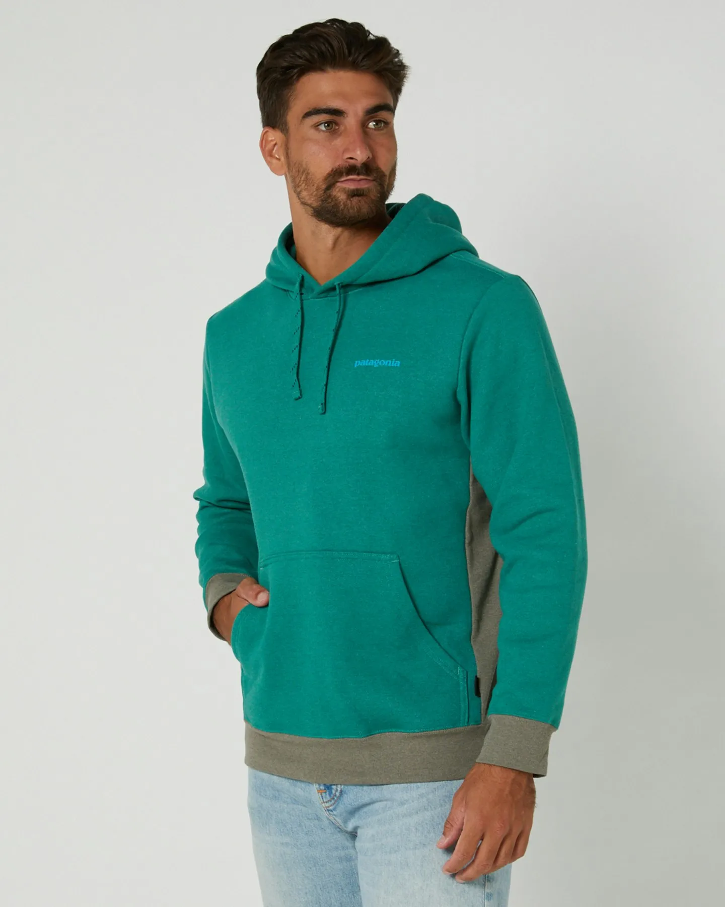 Patagonia Fitz Roy Icon Uprisal Hoody - Gather Green | SurfStitch