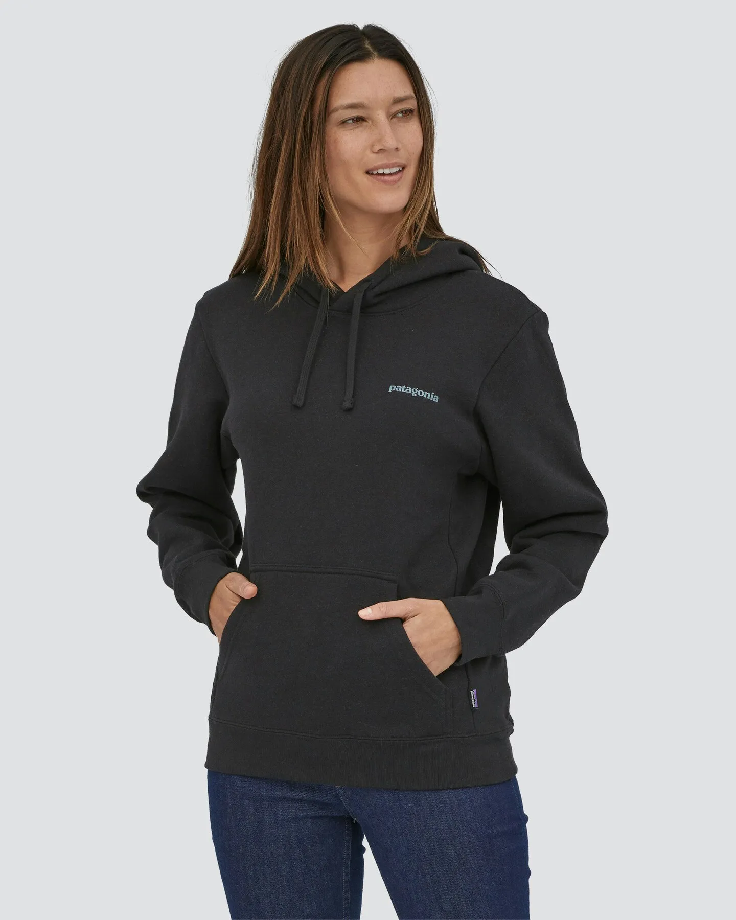 Patagonia Fitz Roy Icon Uprisal Hoody - Ink Black | SurfStitch