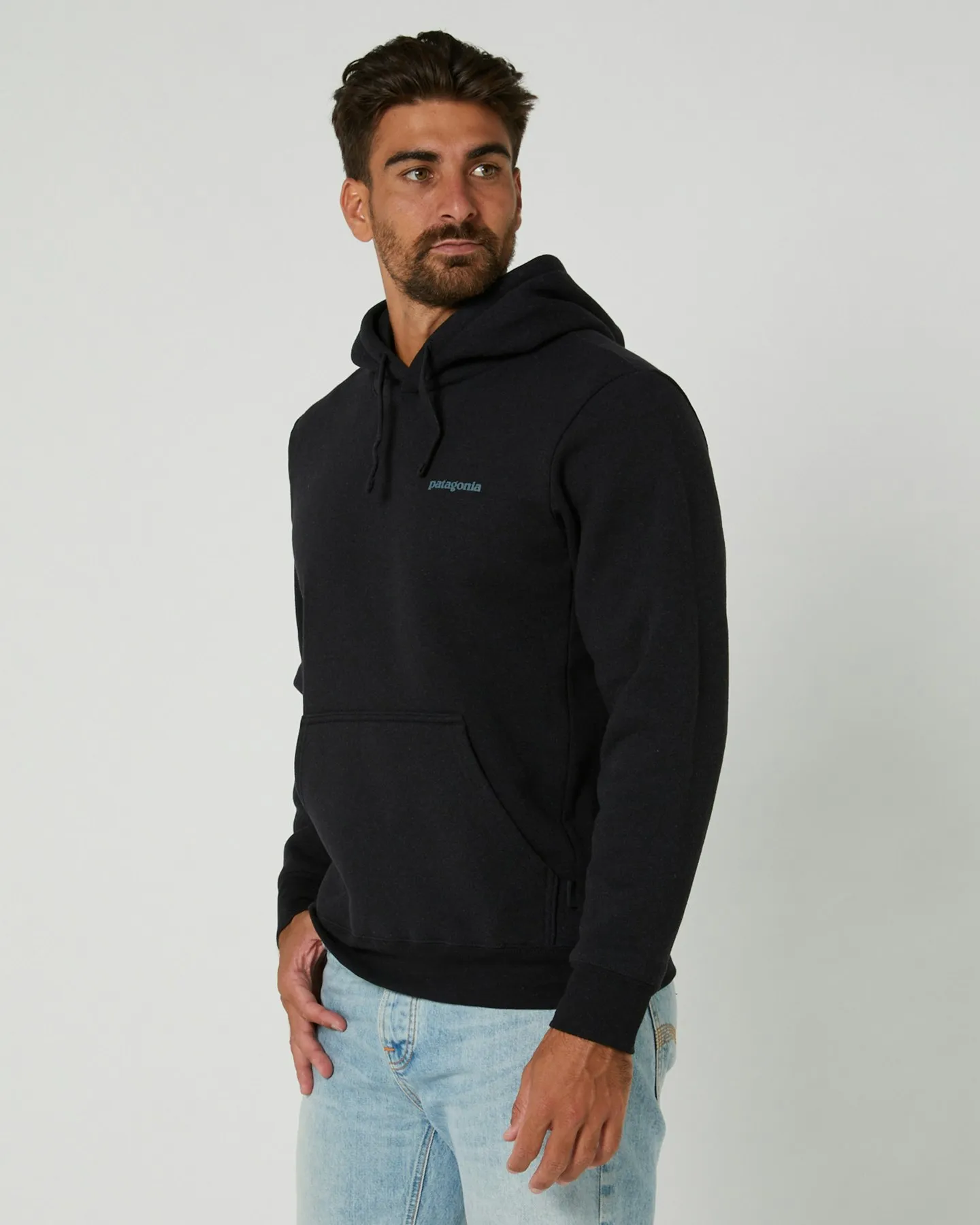 Patagonia Fitz Roy Icon Uprisal Hoody - Ink Black | SurfStitch