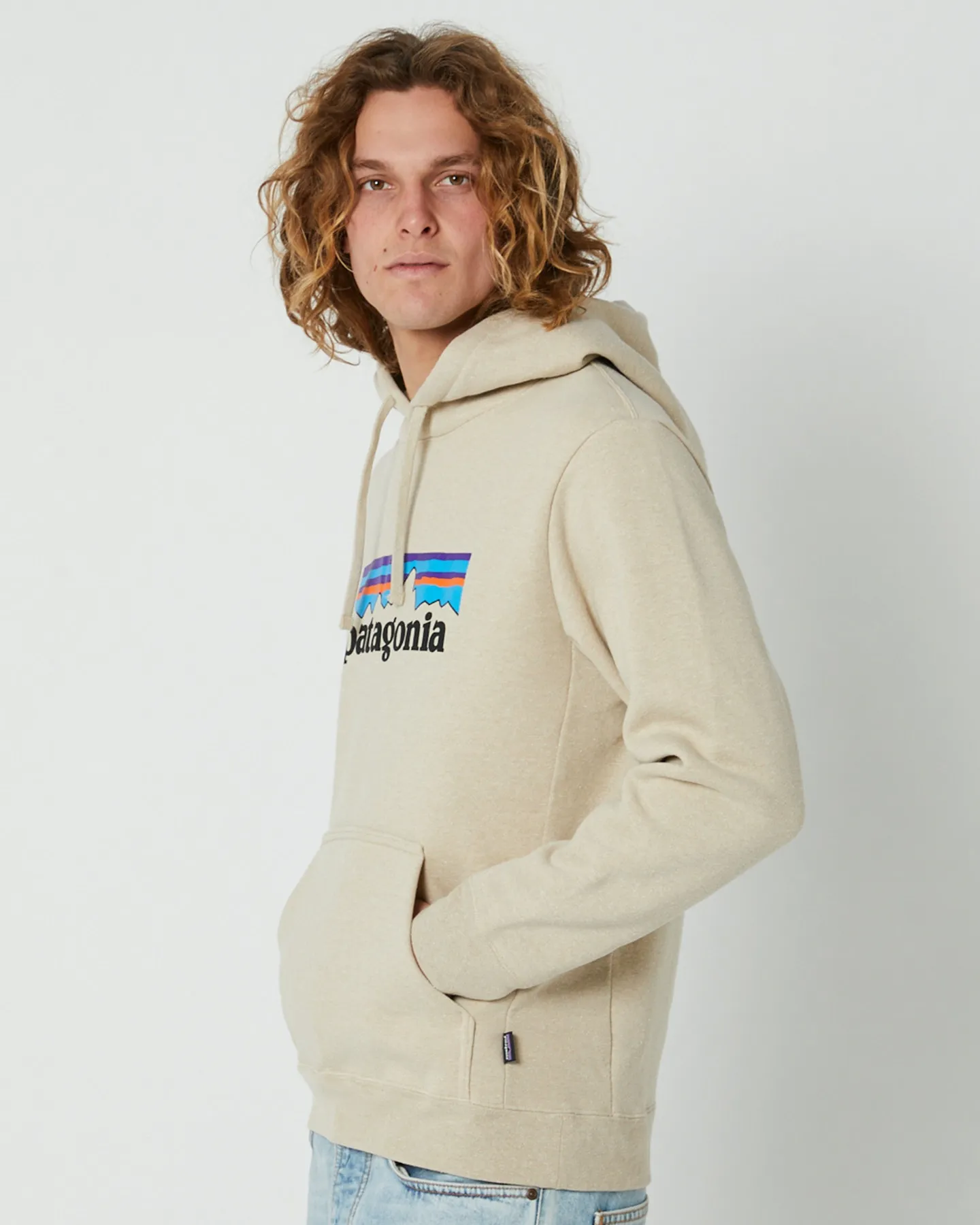 Patagonia P-6 Logo Uprisal Hoody - Oar Tan | SurfStitch