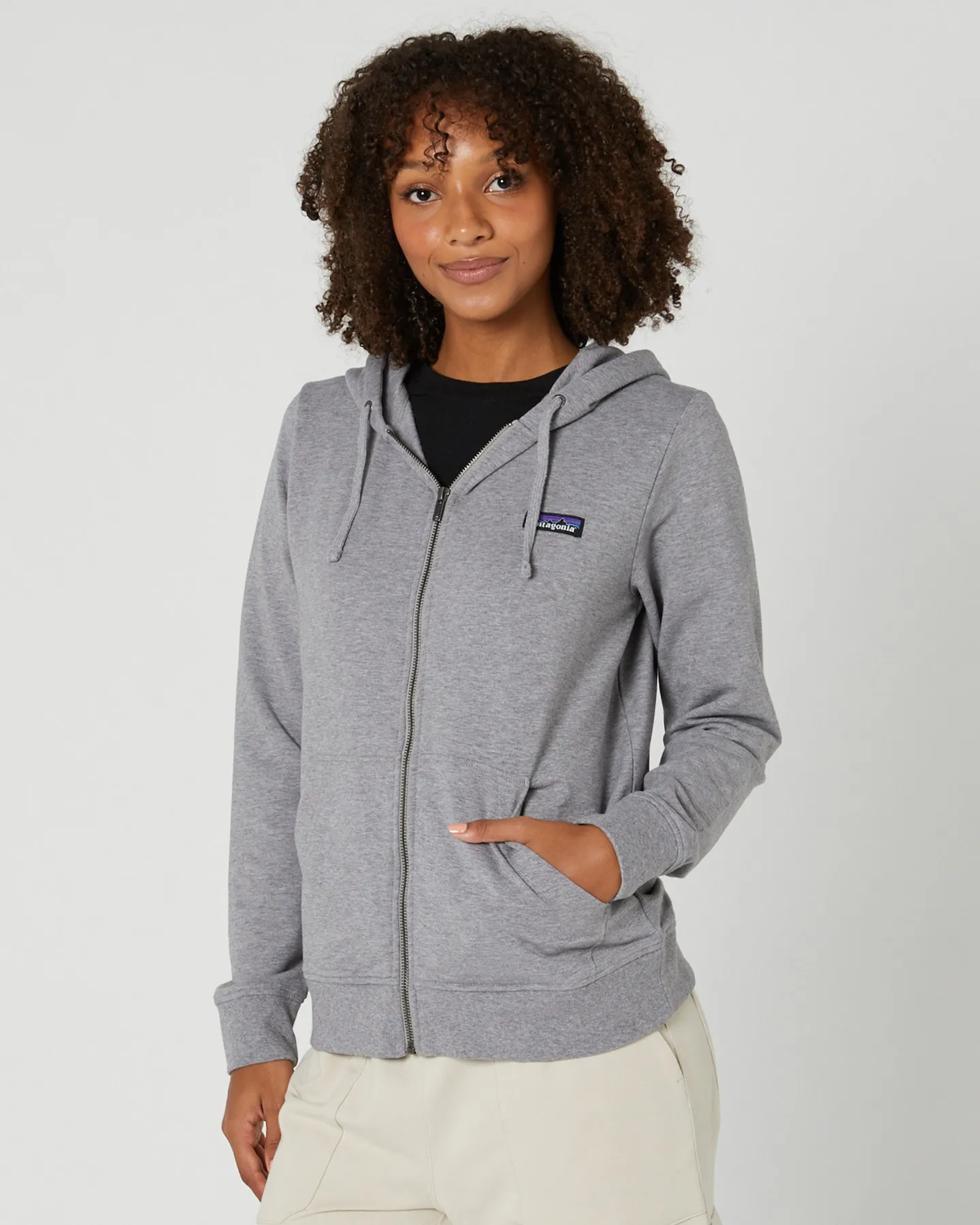 Patagonia Womens Ahnya Full-Zip Hoody - Grey | SurfStitch