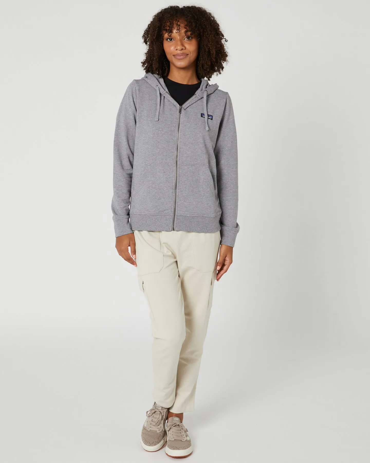 Patagonia Womens Ahnya Full-Zip Hoody - Grey | SurfStitch