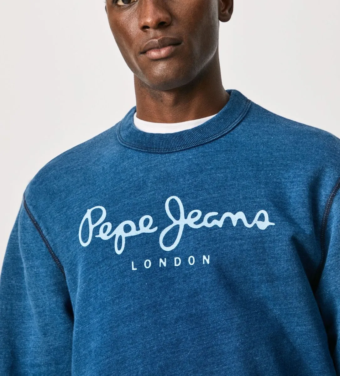 Pepe Jeans Dindigo Logo Sweatshirts Indigo