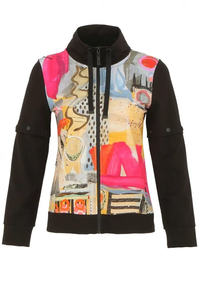 "Totem" by Chantal Poirier Printed Jacket - Multi -74635