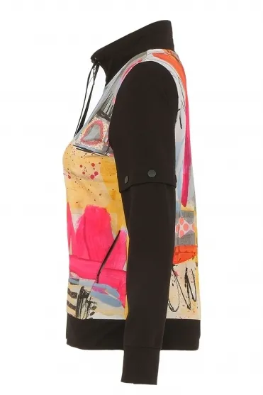 "Totem" by Chantal Poirier Printed Jacket - Multi -74635