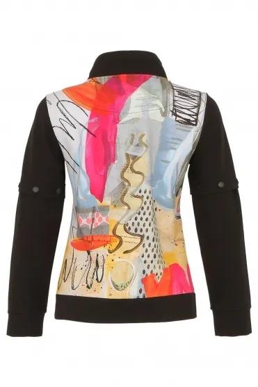 "Totem" by Chantal Poirier Printed Jacket - Multi -74635