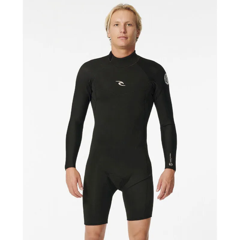 Rip Curl  Dawn Patrol Long Sleeve 2/2 mm Back Zip Springsuit - Mute da surf - Uomo