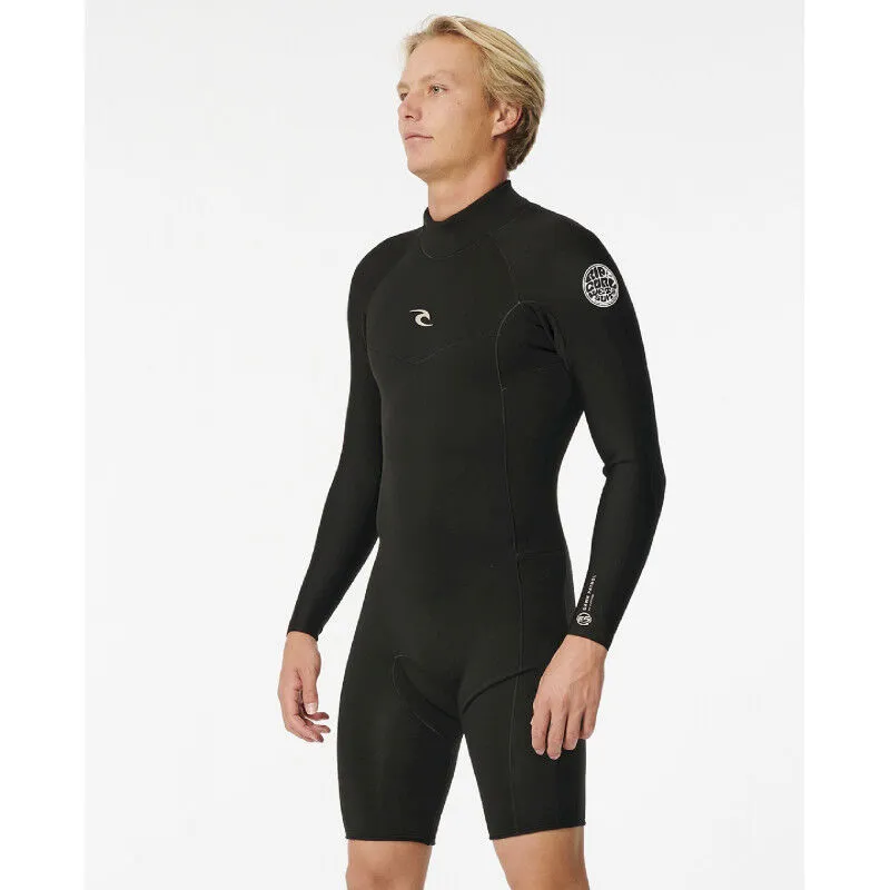 Rip Curl  Dawn Patrol Long Sleeve 2/2 mm Back Zip Springsuit - Mute da surf - Uomo