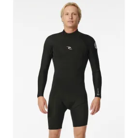 Rip Curl  Dawn Patrol Long Sleeve 2/2 mm Back Zip Springsuit - Mute da surf - Uomo