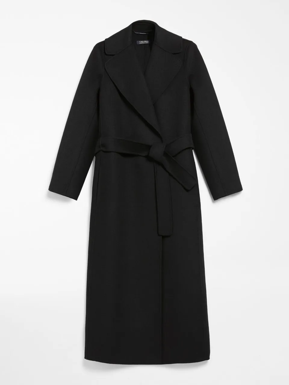 S MAX MARA Wool coat with belt -                         -                     -                