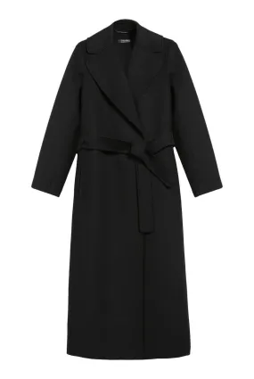 S MAX MARA Wool coat with belt -                         -                     -                