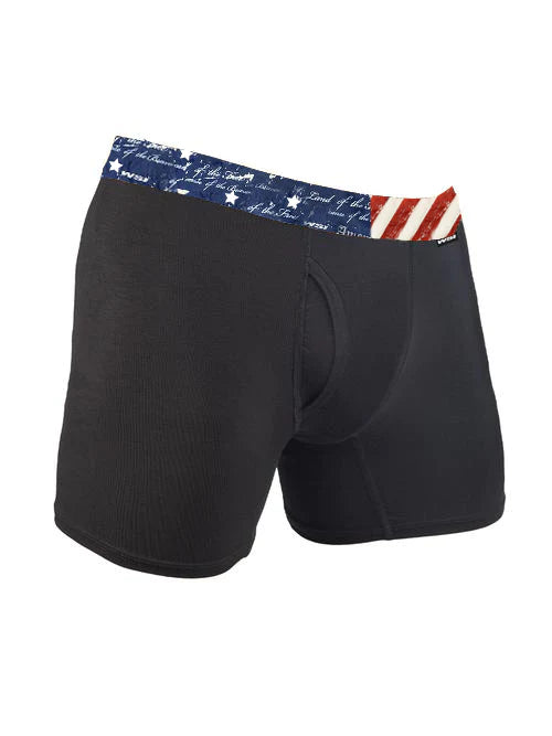 Sale: USA Flag HYPRTECH BAMBOO Brief by WSI Made in USA 451BCNU