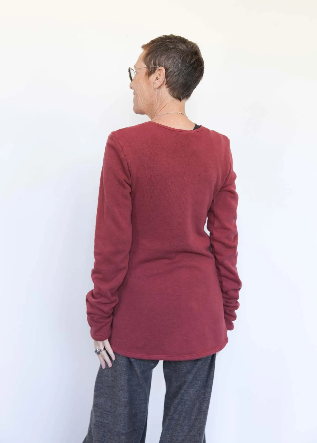 Studio Sweater - Oxblood