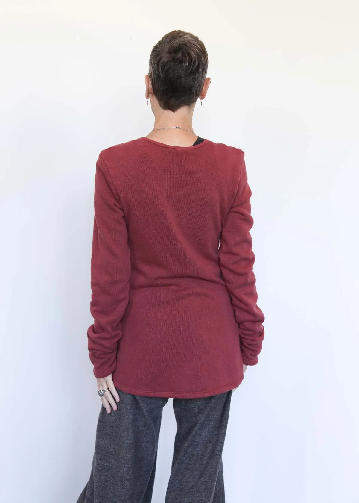 Studio Sweater - Oxblood