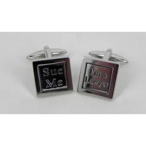 SUE ME LAWER  CUFFLINK   F 2531