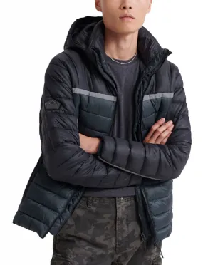 Superdry Dolman Downhill Racer Fuji Jacket Black