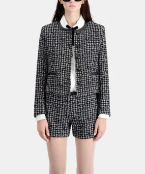 The Kooples Short Tweed Jacket