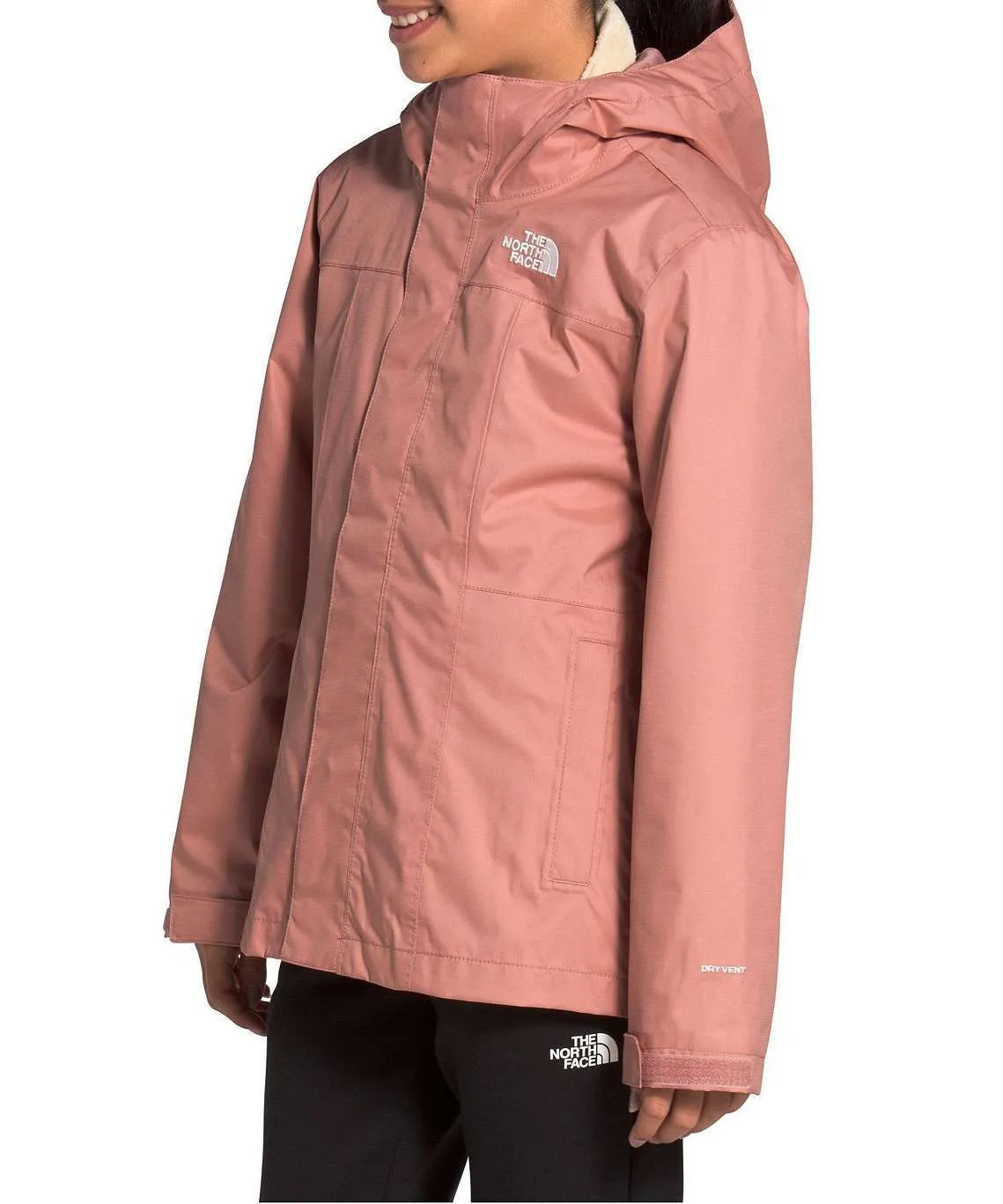 The North Face Big Girls Osolita Triclimate Jacket (Pink Clay)