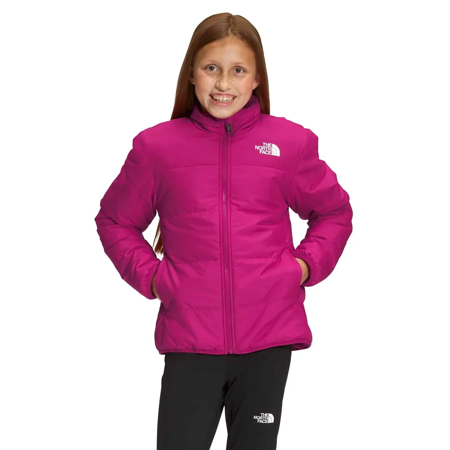 The North Face Girls’ Mossbud Swirl Reversible Jacket