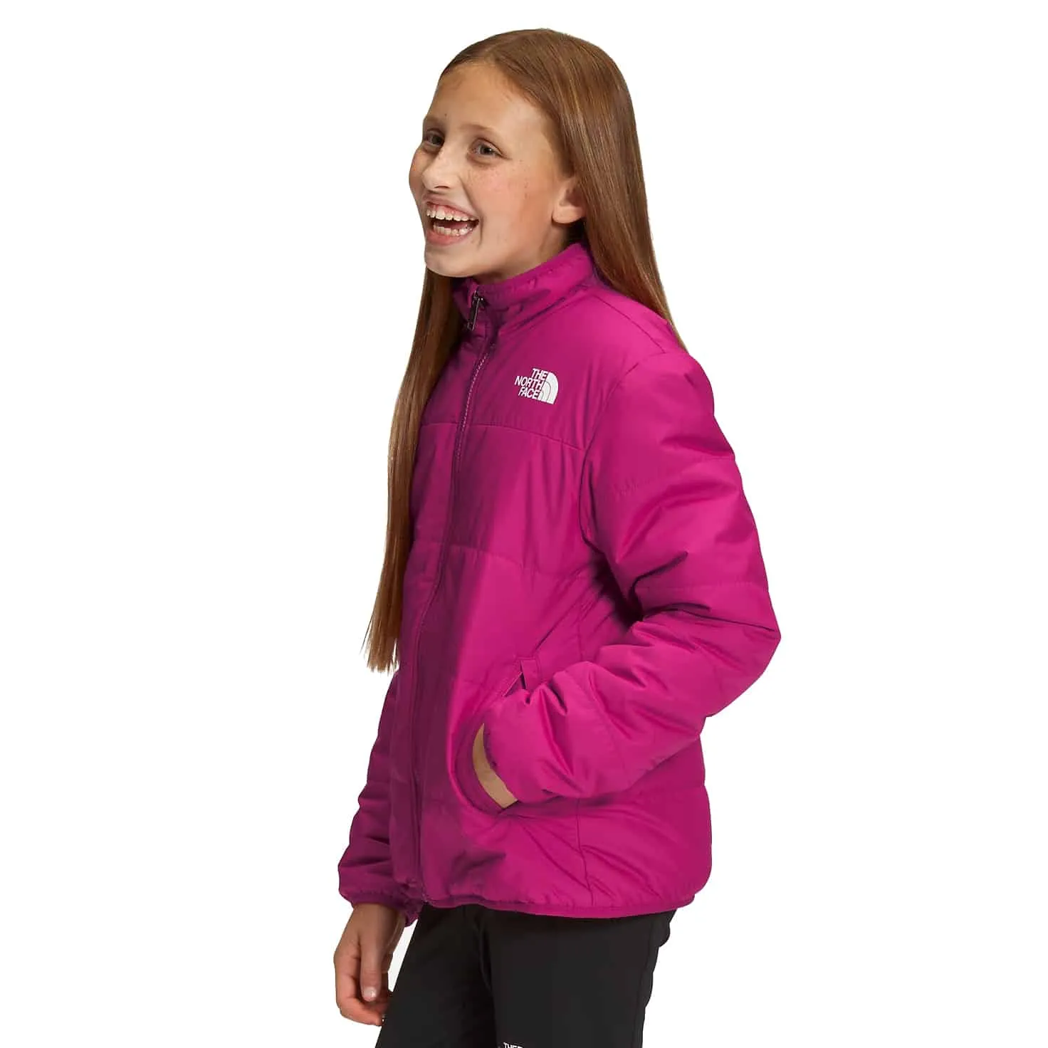 The North Face Girls’ Mossbud Swirl Reversible Jacket