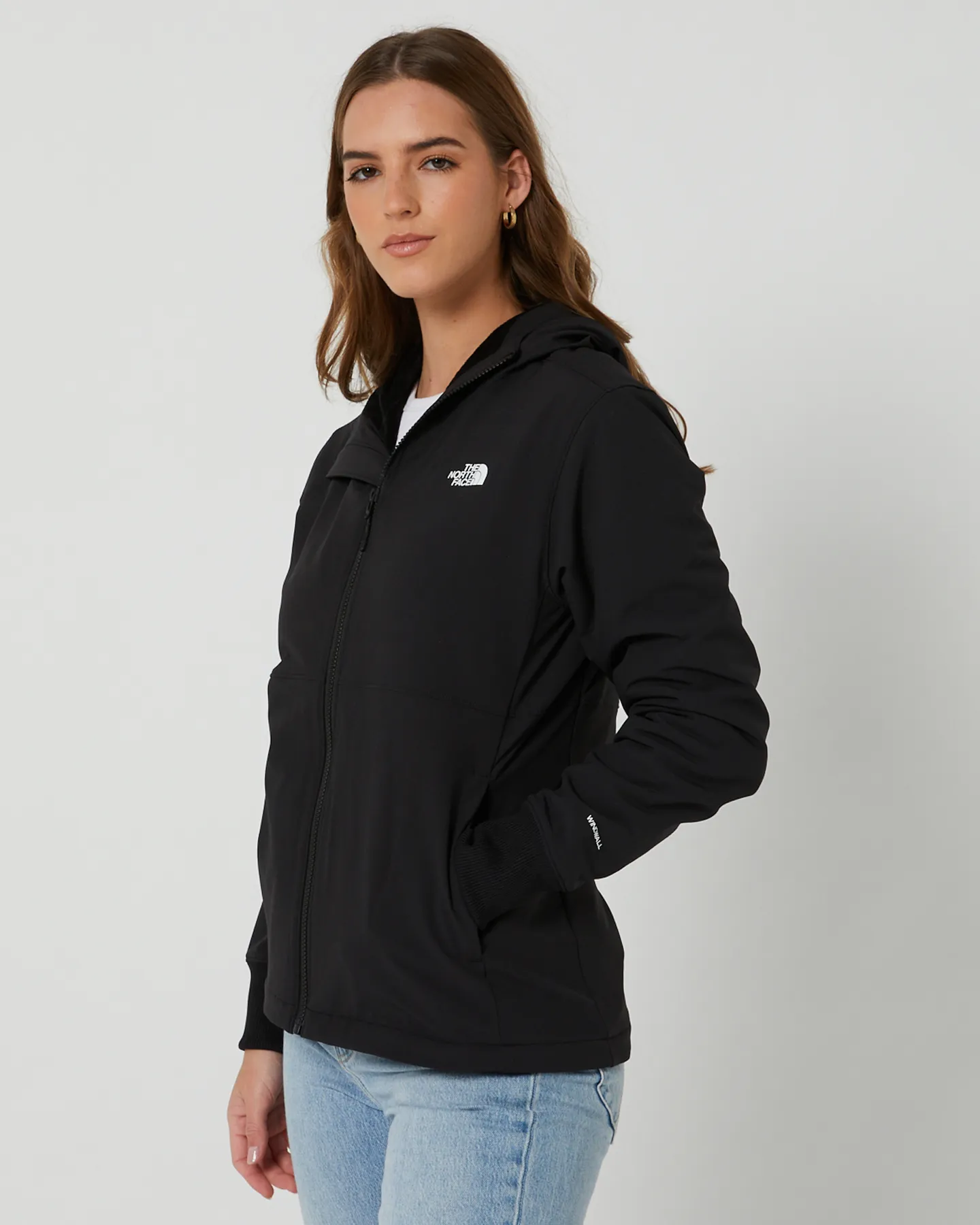 The North Face Womens Shelbie Raschel Hoody - Tnf Black | SurfStitch