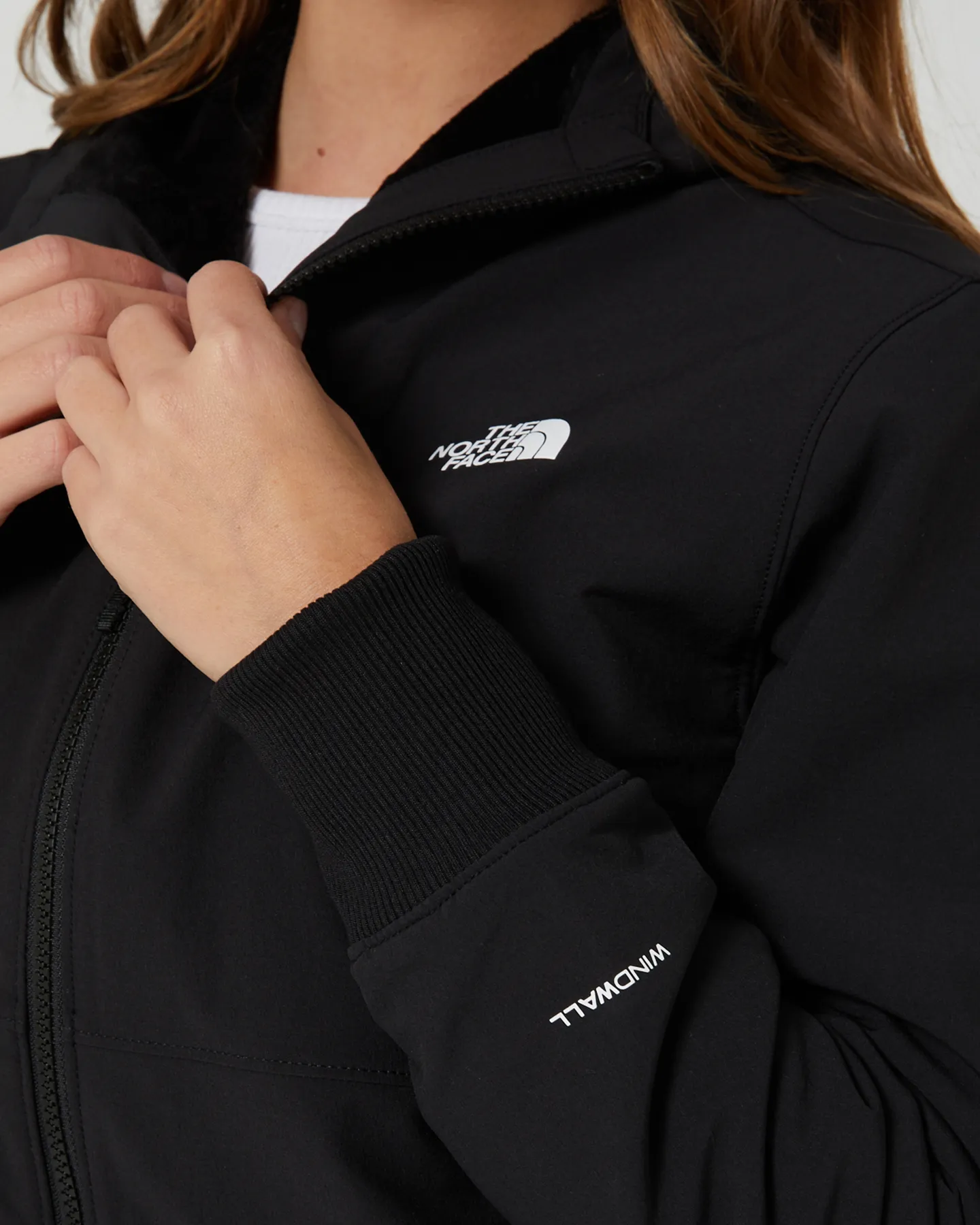 The North Face Womens Shelbie Raschel Hoody - Tnf Black | SurfStitch