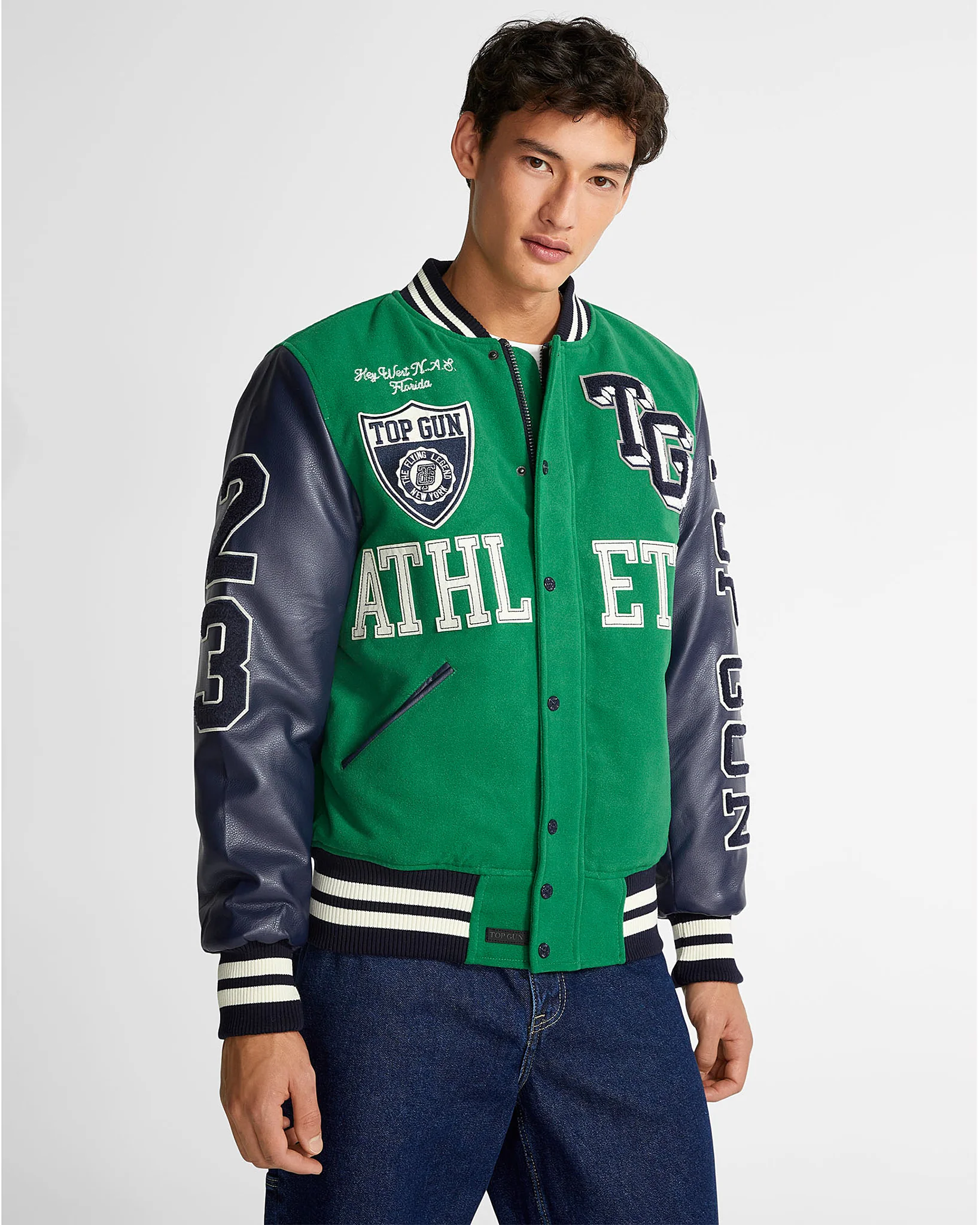 Top Gun Athletic Division Varsity Jacket