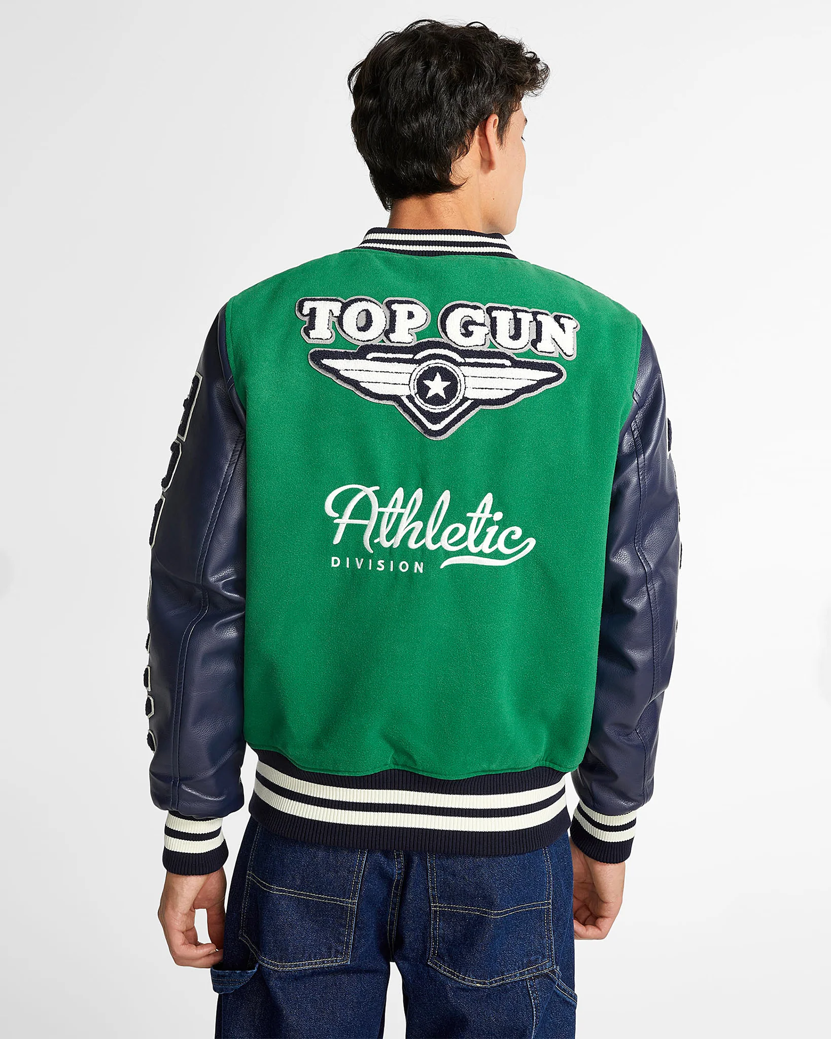 Top Gun Athletic Division Varsity Jacket