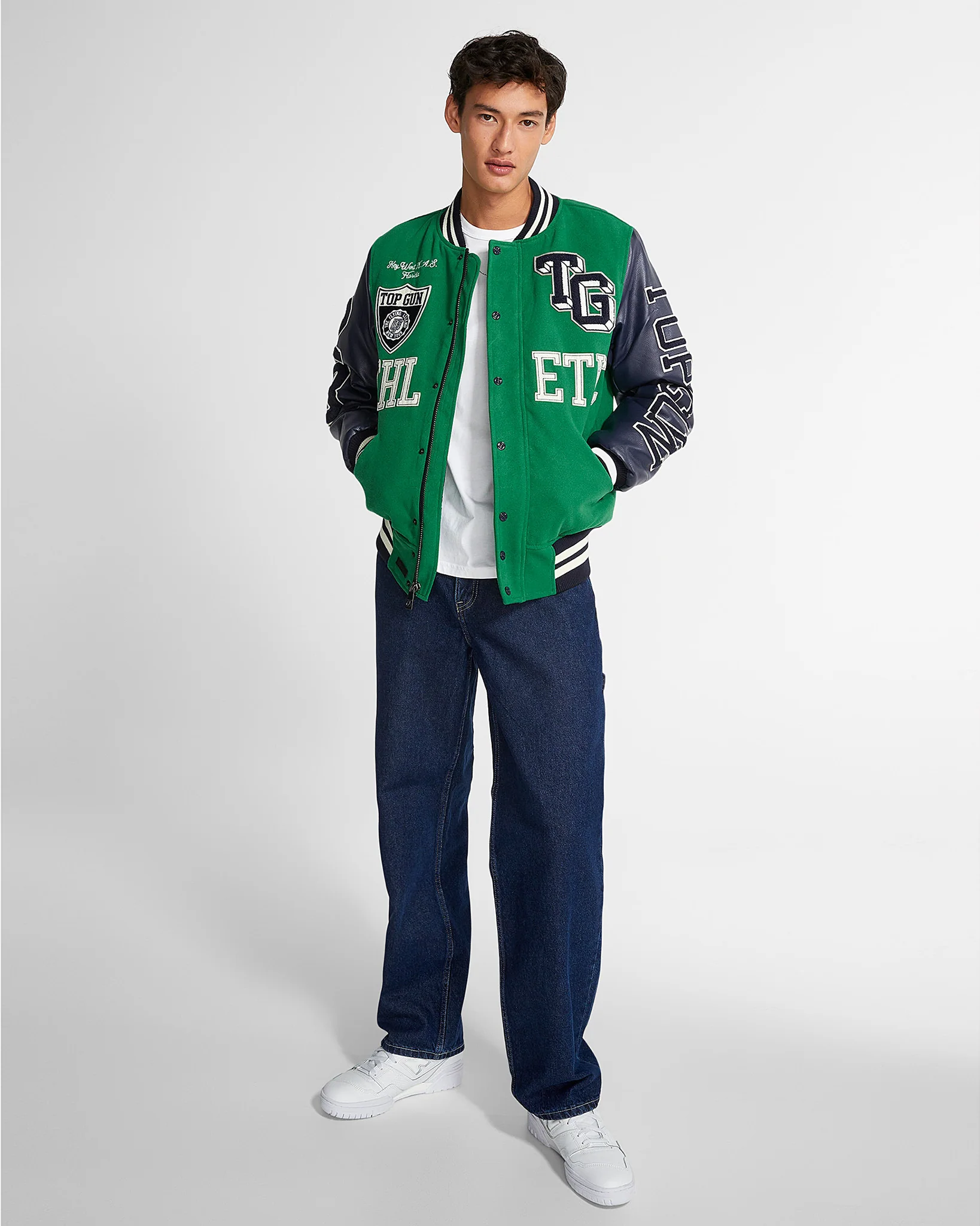 Top Gun Athletic Division Varsity Jacket