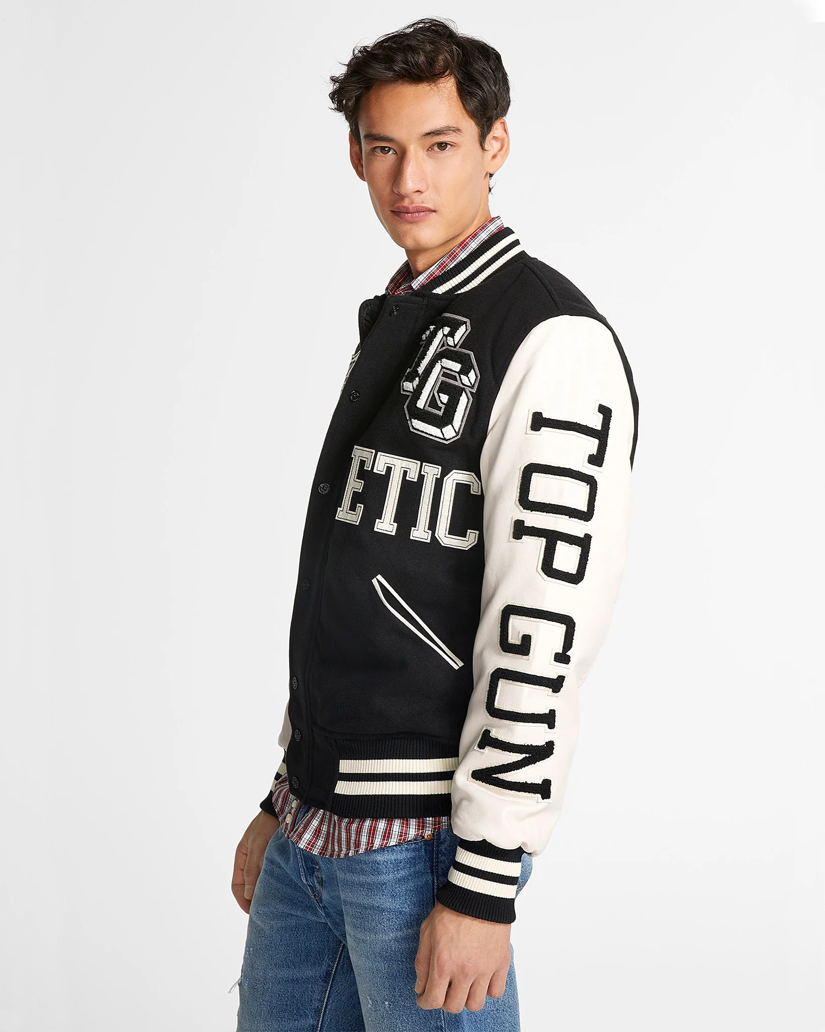 Top Gun Athletic Division Varsity Jacket